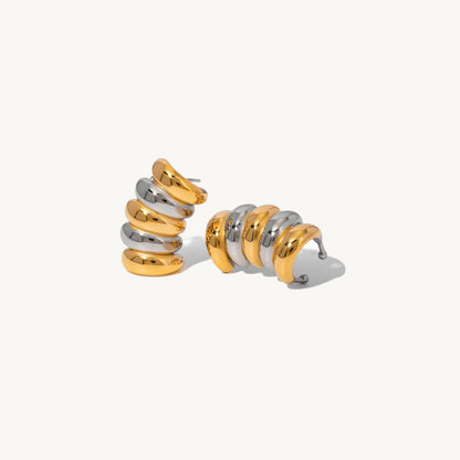 [AuraEcho]Beatrix Gold Earrings