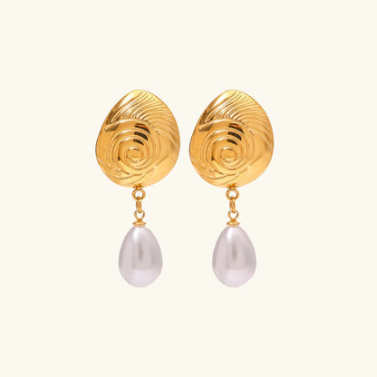 [AuraEcho]Eleonora Freshwater Pearl Earrings