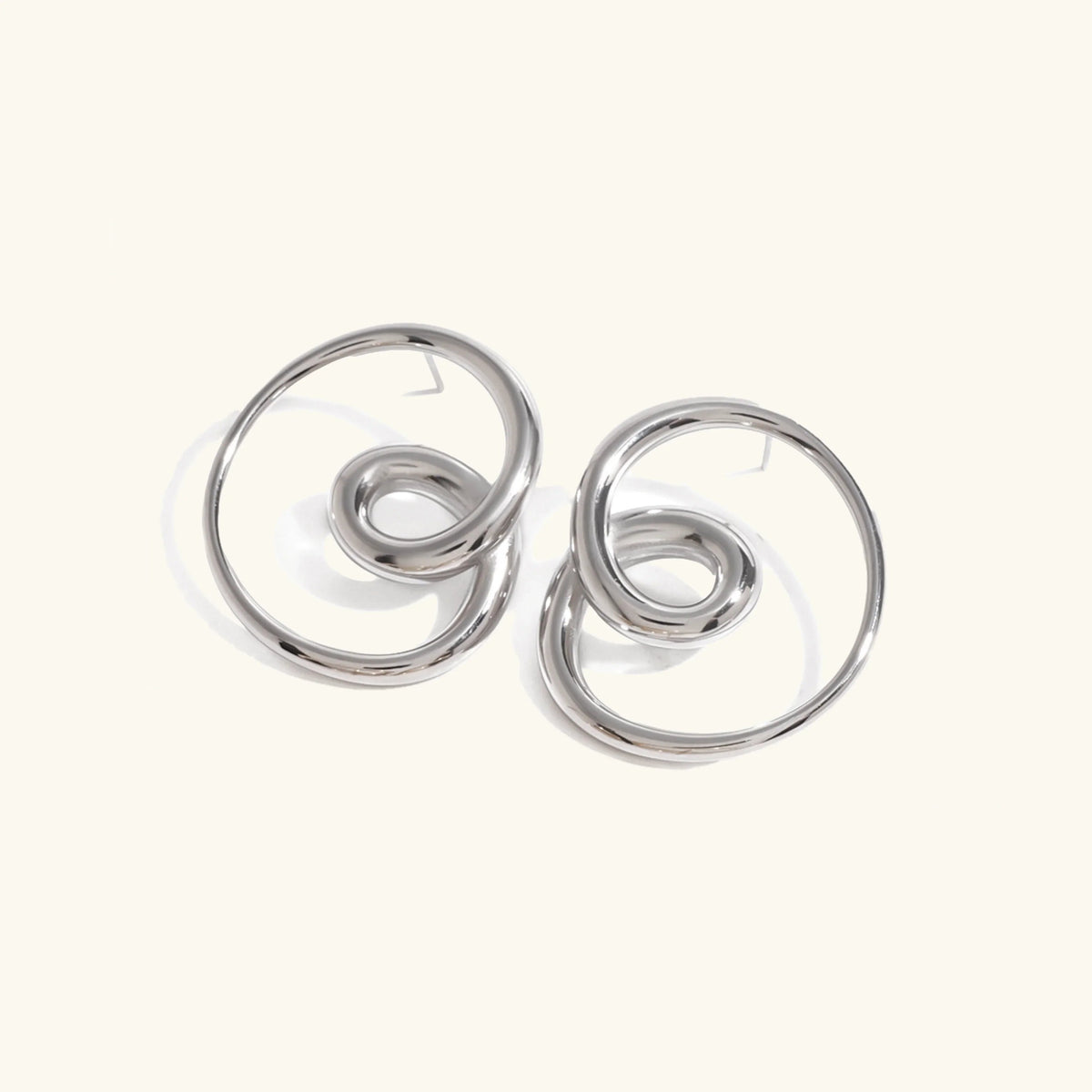 [AuraEcho]Angelique Golden Twist Earrings