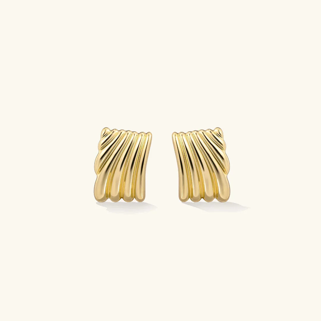 [AuraEcho]Alisa Gold Earrings