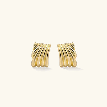 [AuraEcho]Alisa Gold Earrings
