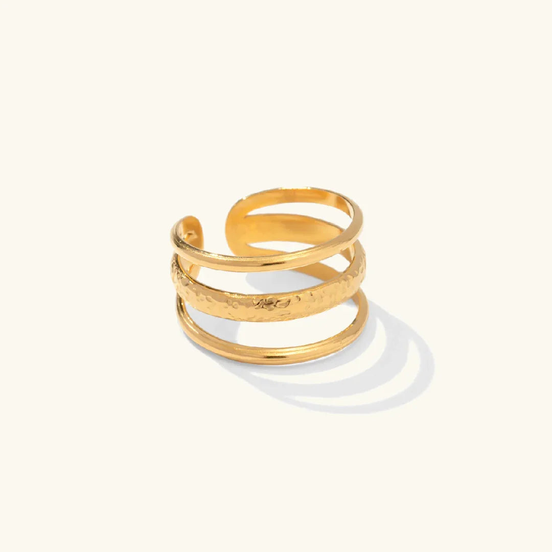 [AuraEcho]Shirley Gold Ring