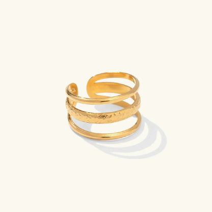 [AuraEcho]Shirley Gold Ring