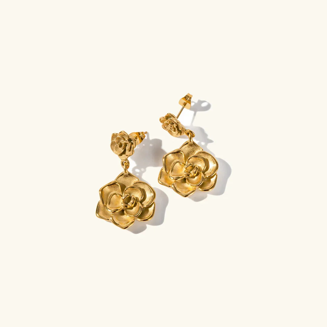 [AuraEcho]Thelma Gold Earrings