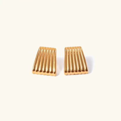 [AuraEcho]Antonia Gold Earrings
