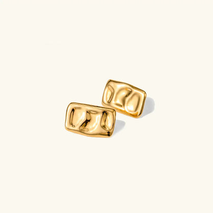 [AuraEcho]Geraldine Gold Earrings