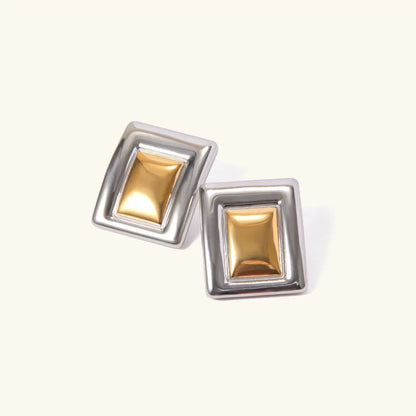 [AuraEcho]Jocelyn Two Tone Earrings