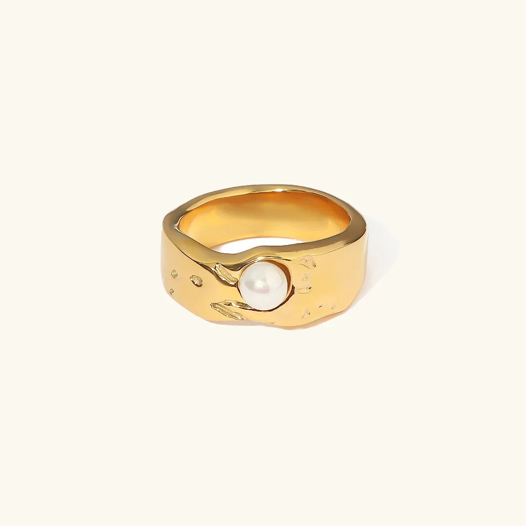 [AuraEcho]Cerulia Freshwater Pearl Ring