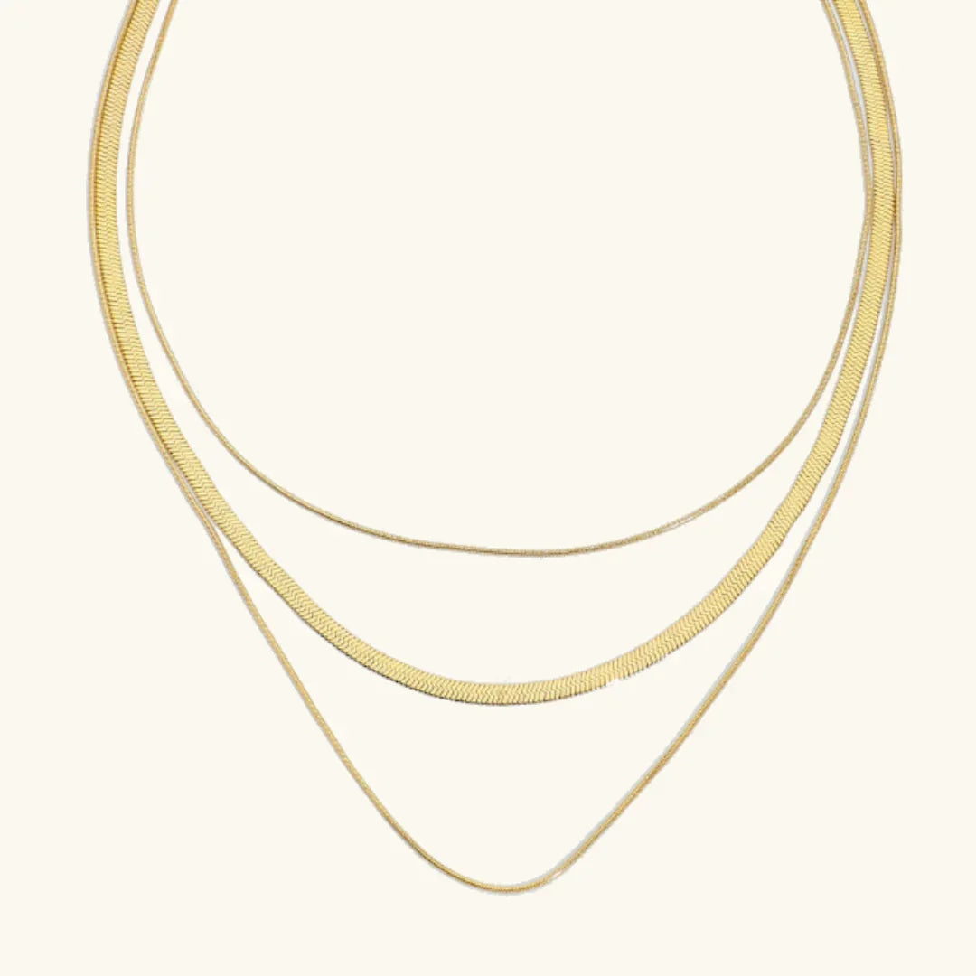 [AuraEcho]Zafina Gold Necklace