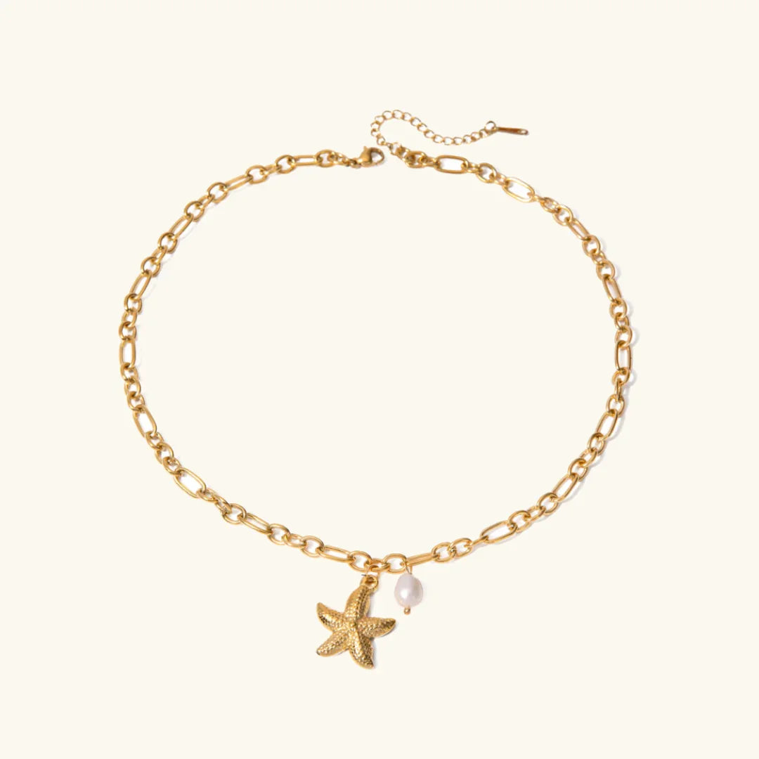 [AuraEcho]Lagoon Gold Necklace