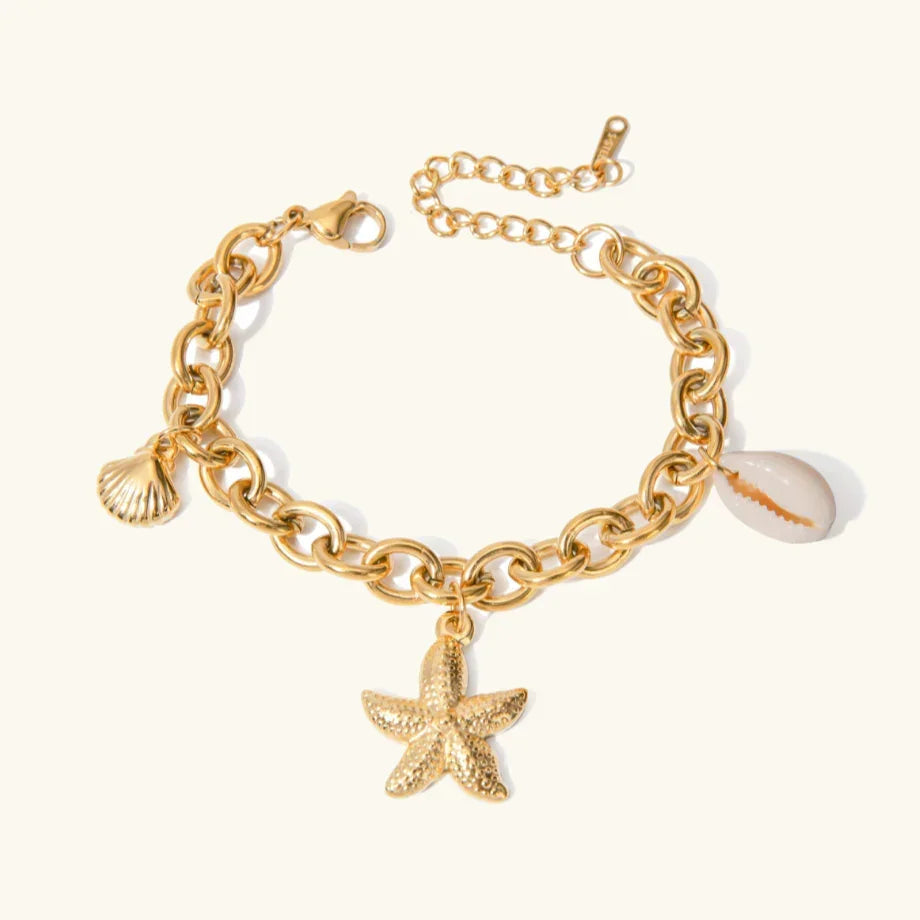 [AuraEcho]Caspian Gold Bracelet