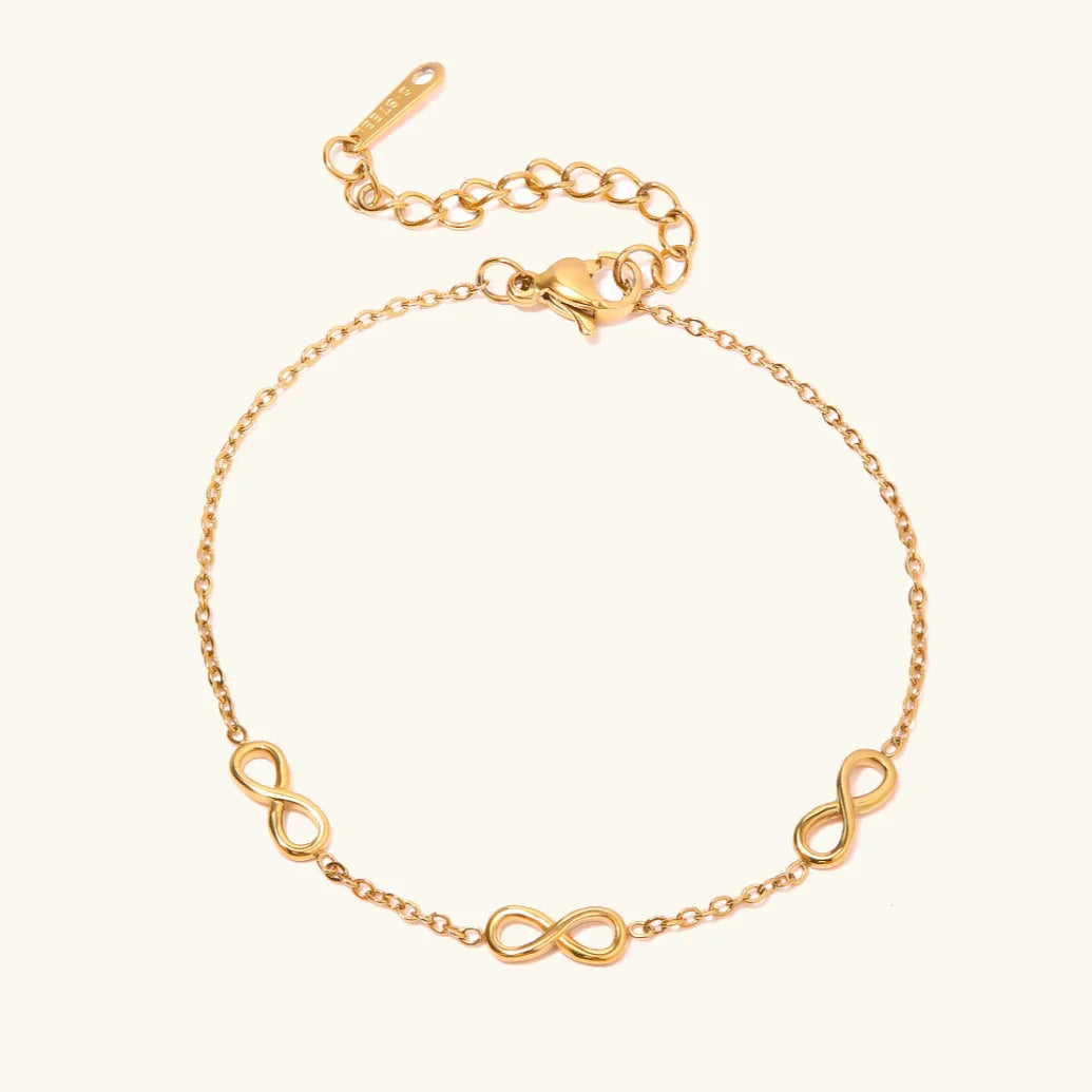 [AuraEcho]Everlasting Gold Bracelet