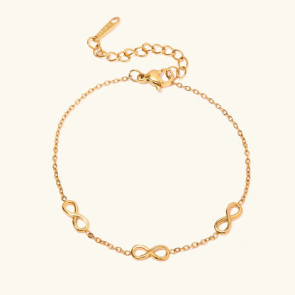[AuraEcho]Everlasting Gold Bracelet