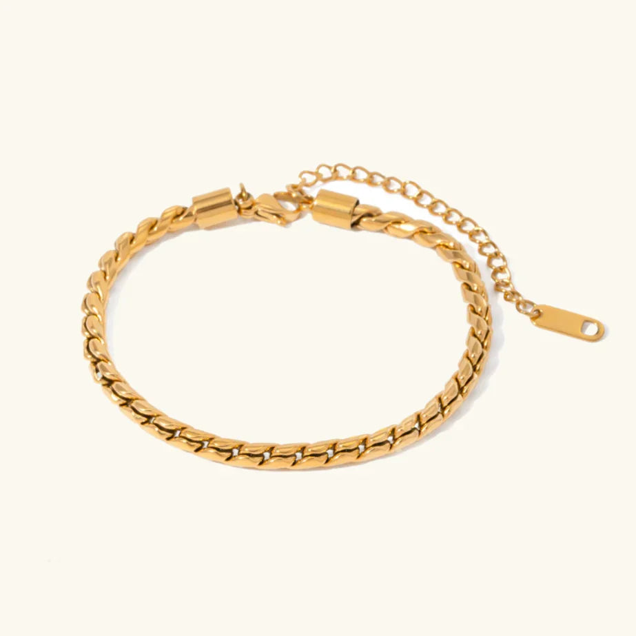 [AuraEcho]Mirabella Gold Bracelet