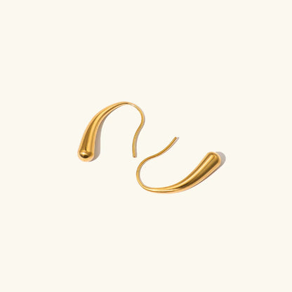 [AuraEcho]Tina Gold Earrings