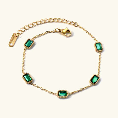 [AuraEcho]Erin Green Bracelet