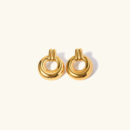 [AuraEcho]Lynora Gold Earrings