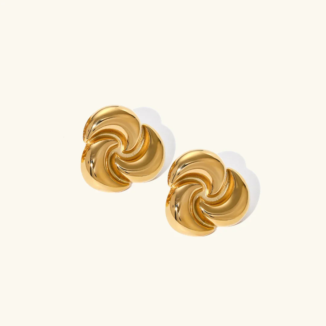 [AuraEcho]Celestia Gold Earrings