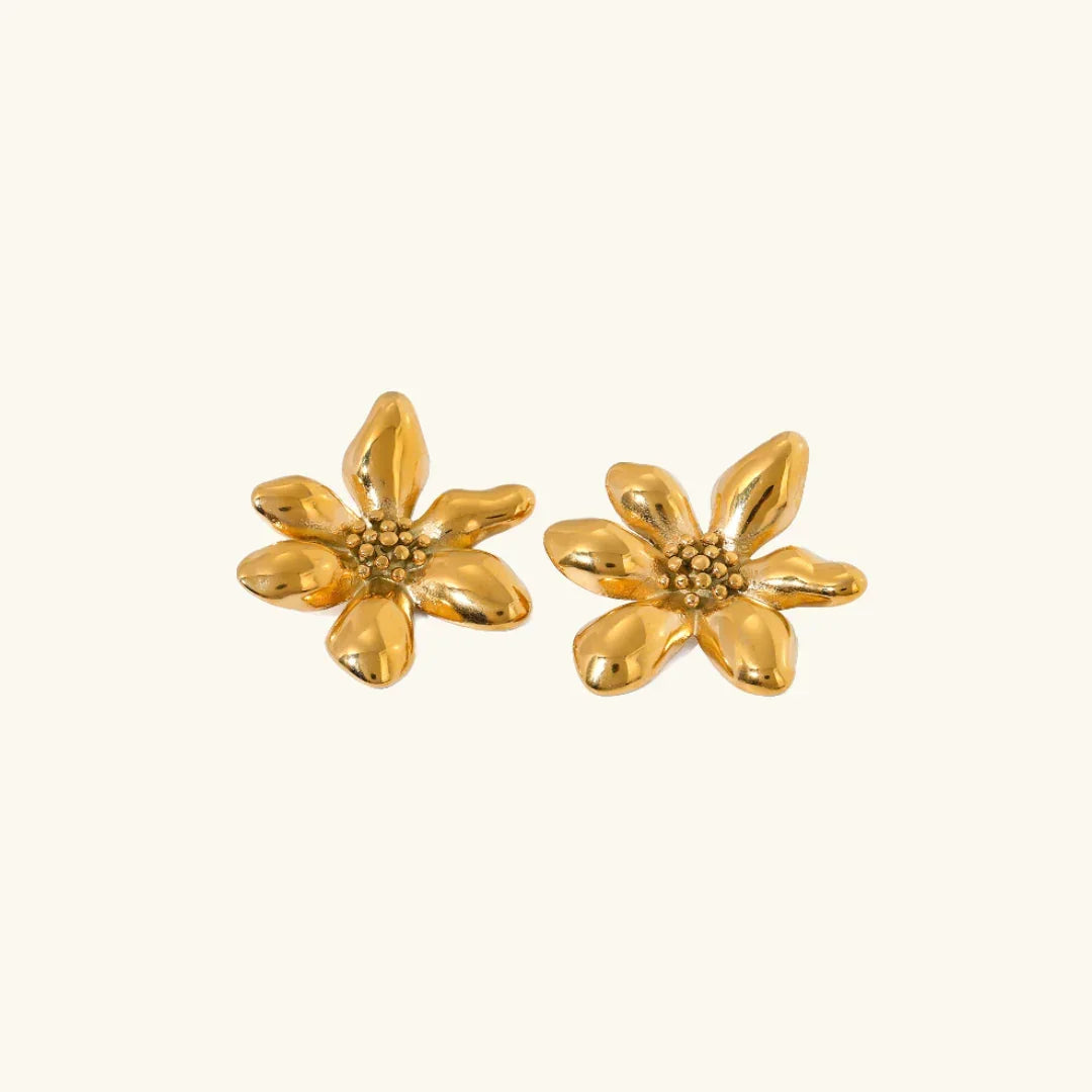 [AuraEcho]Cadence Gold Earrings