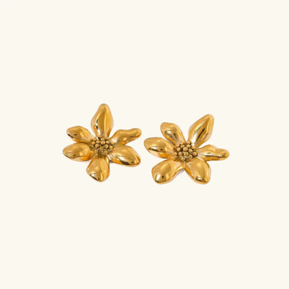[AuraEcho]Cadence Gold Earrings