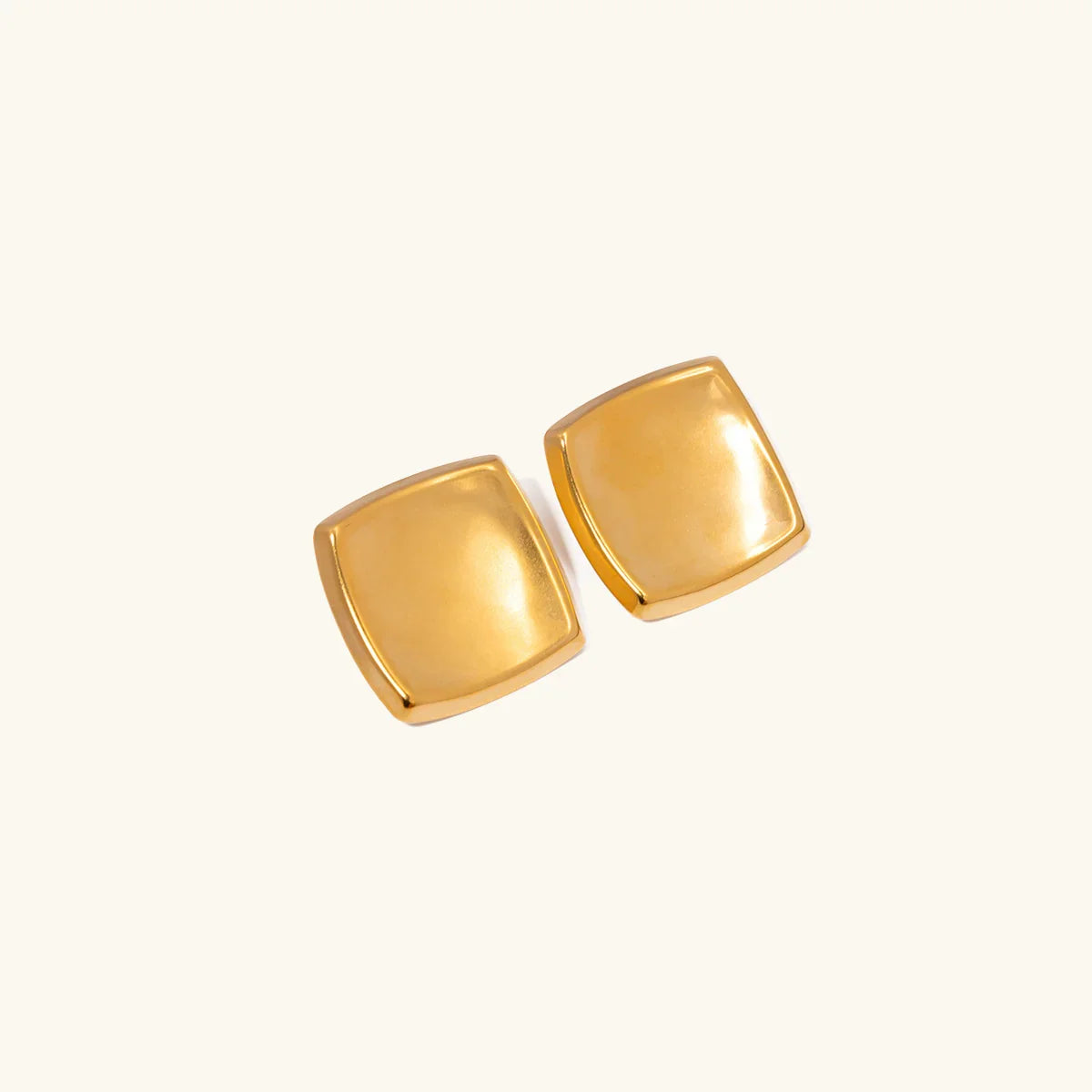 [AuraEcho]Poppy Gold Earrings
