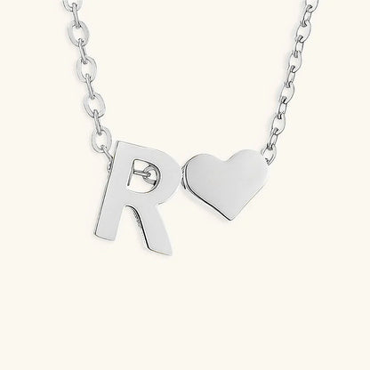 [AuraEcho]Ria Initial Letter Gold Necklace