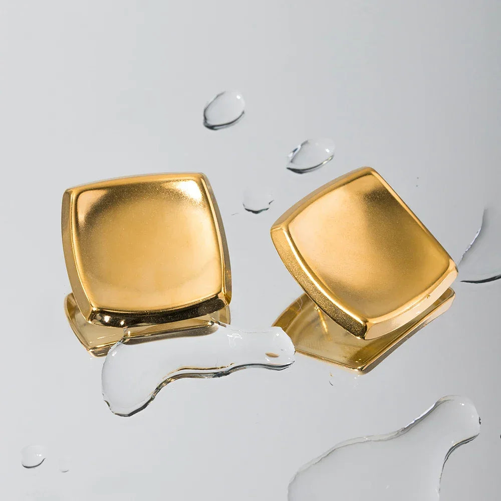 [AuraEcho]Poppy Gold Earrings