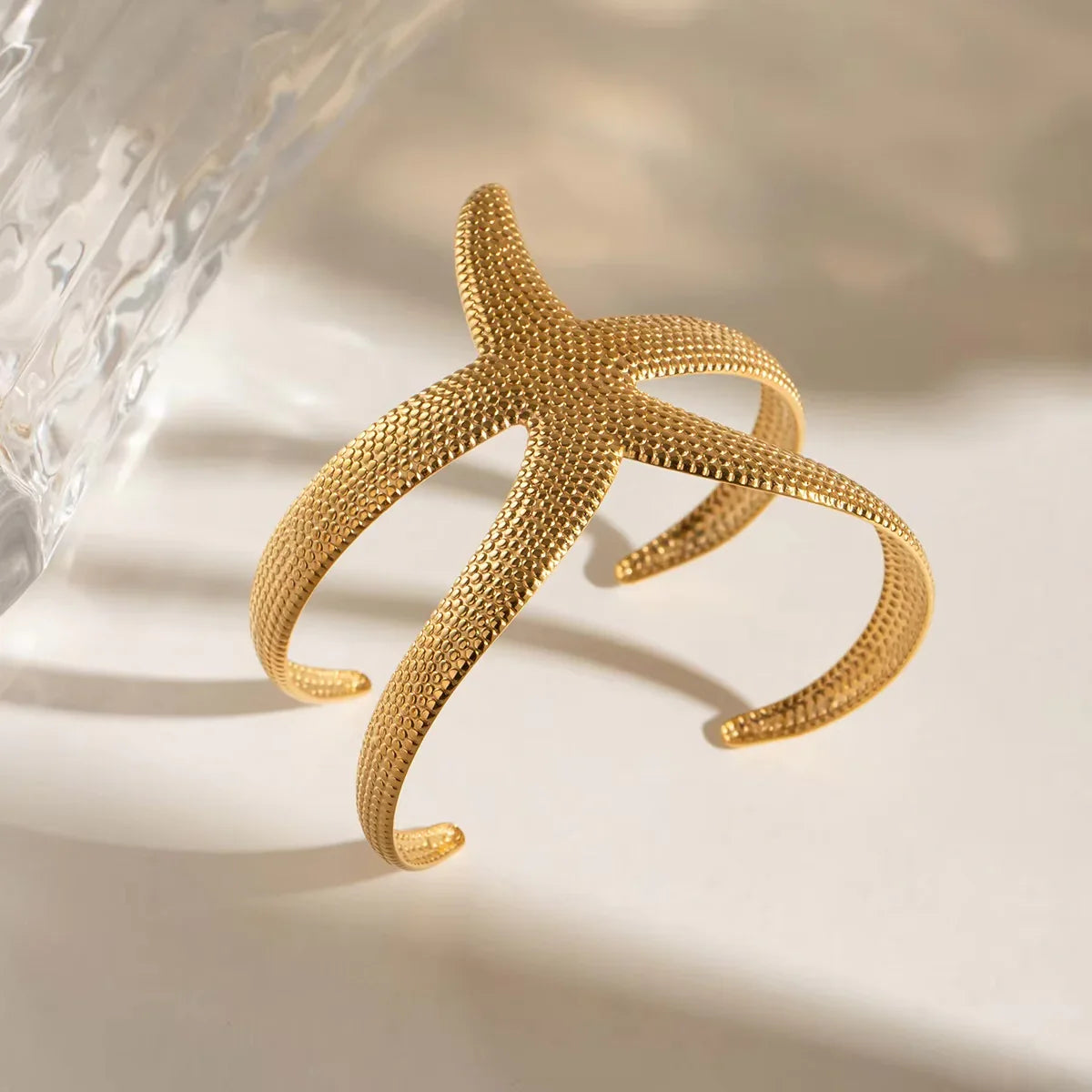 [AuraEcho]Annika Gold Starfish Cuff