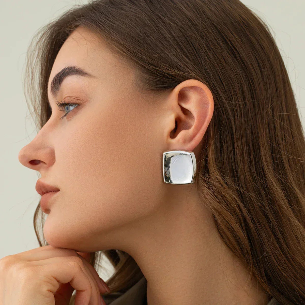 [AuraEcho]Poppy Gold Earrings