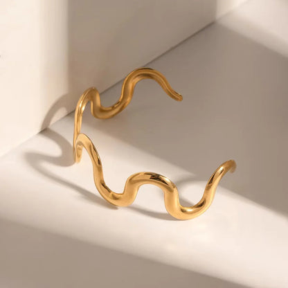 [AuraEcho]Senna Twisted Gold Bangle