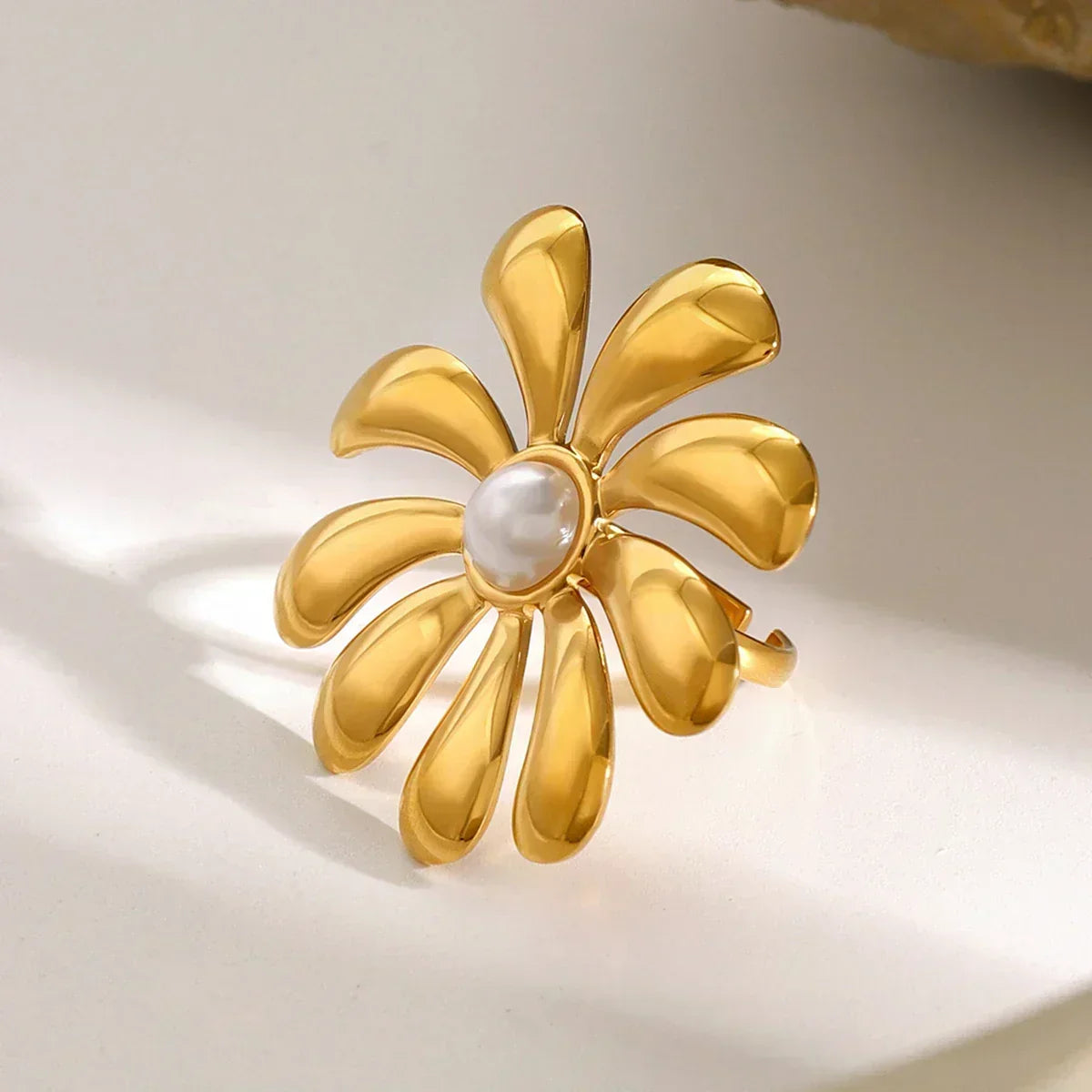 [AuraEcho]Bellemare Floral Gold Ring