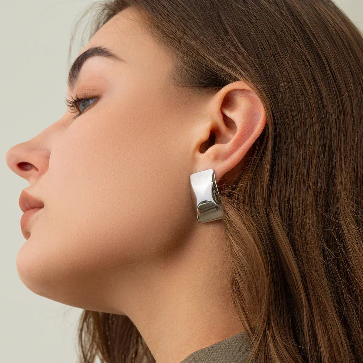 [AuraEcho]Elsie Gold Earrings