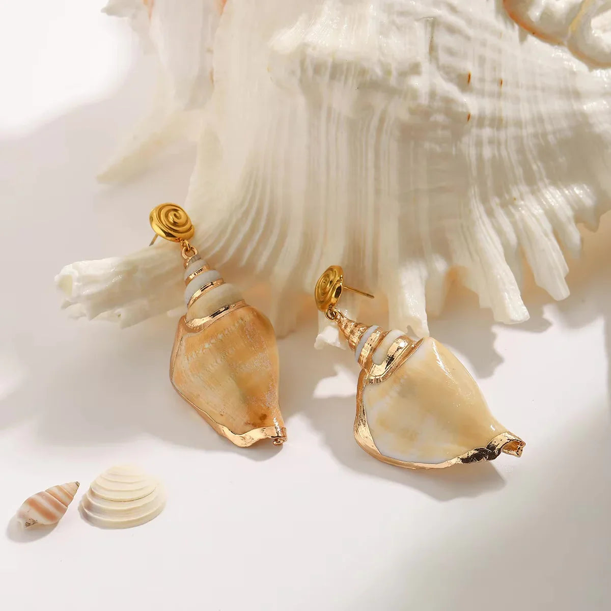 [AuraEcho]Sabrina Seashell Earrings