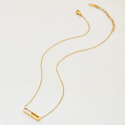 [AuraEcho]Abby Sculpted Gold Pendant