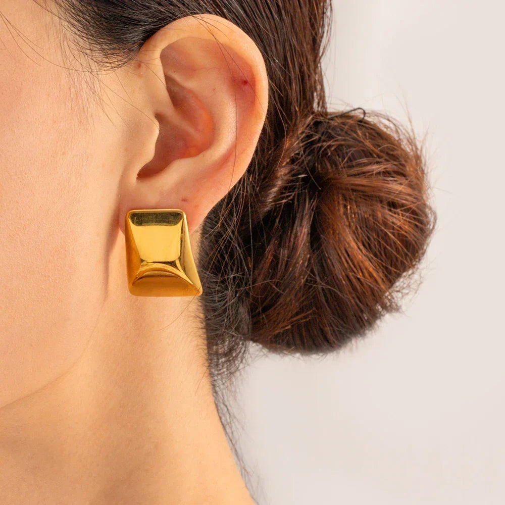 [AuraEcho]Elsie Gold Earrings