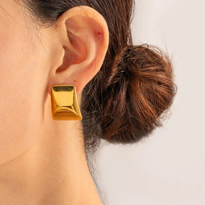 [AuraEcho]Elsie Gold Earrings