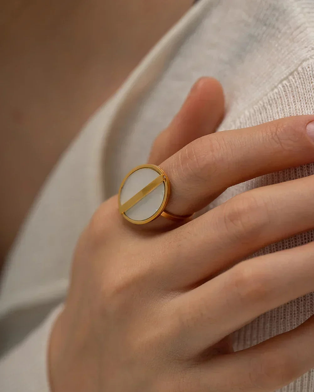 [AuraEcho]Hadley Gold Ring