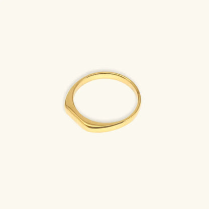 [AuraEcho]Sasha Geometric Gold Ring