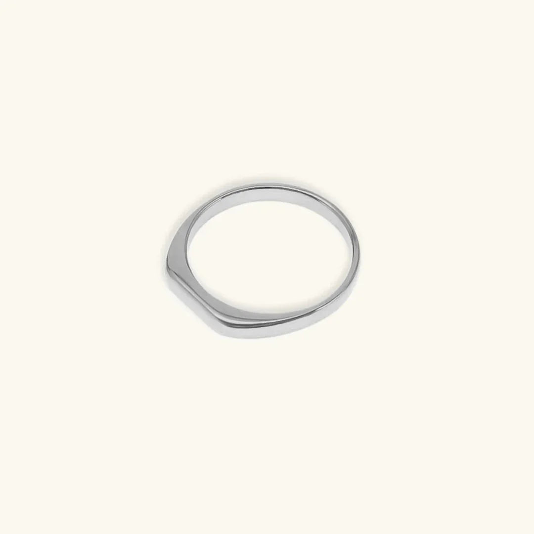 [AuraEcho]Sasha Geometric Gold Ring