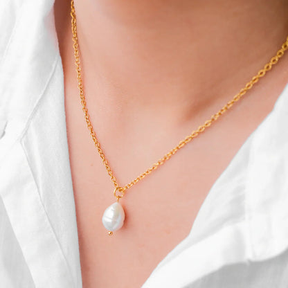 [AuraEcho]Serenade Pearl Necklace
