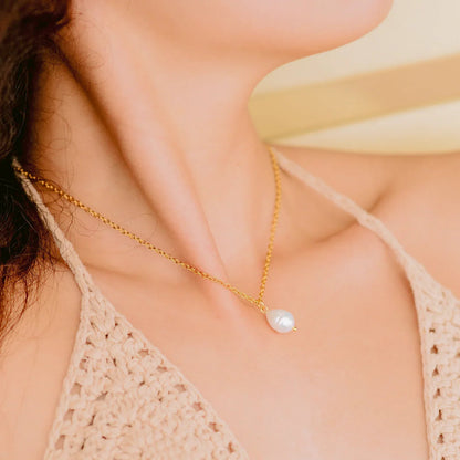 [AuraEcho]Serenade Pearl Necklace