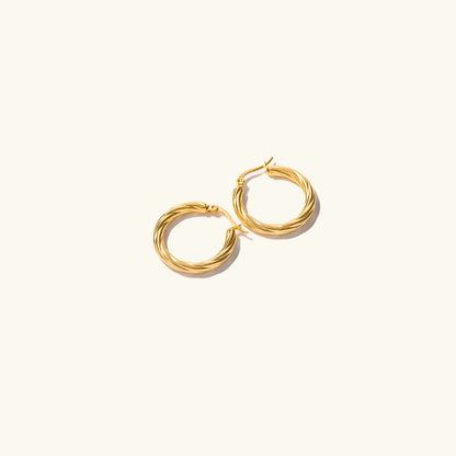 [AuraEcho]Zephy Hoop Earrings