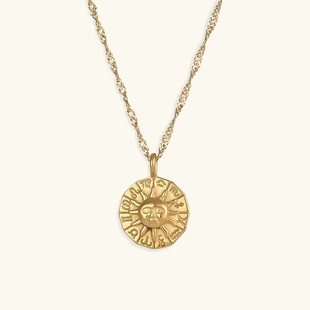 [AuraEcho]Soleil Gold Necklace