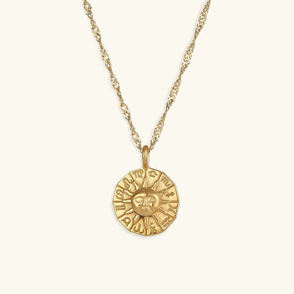 [AuraEcho]Soleil Gold Necklace