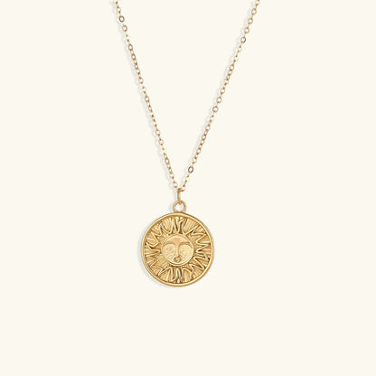 [AuraEcho]Soleil Gold Necklace