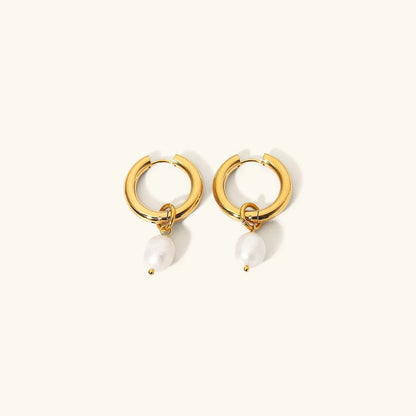 [AuraEcho]Stella Pearl Earrings