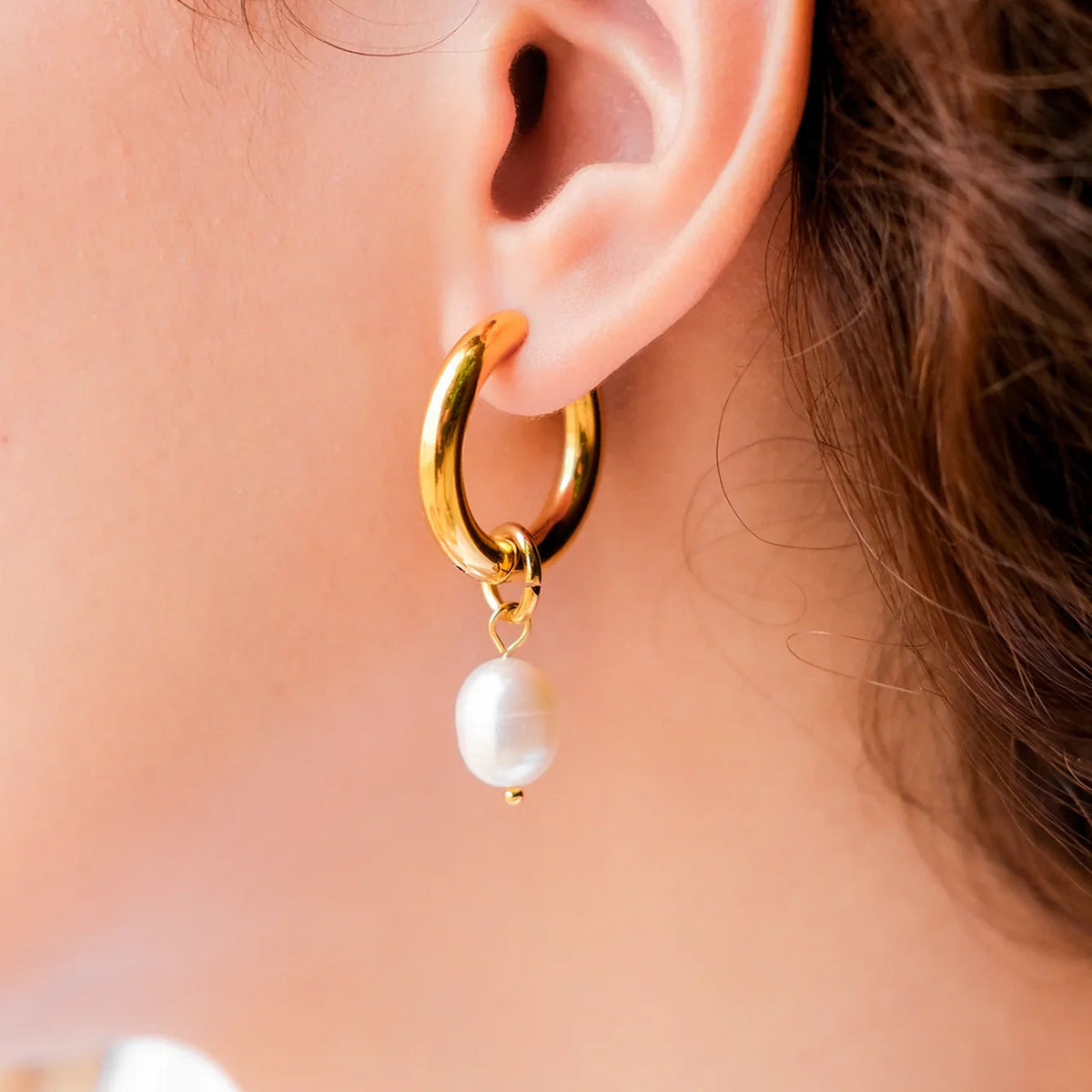 [AuraEcho]Stella Pearl Earrings