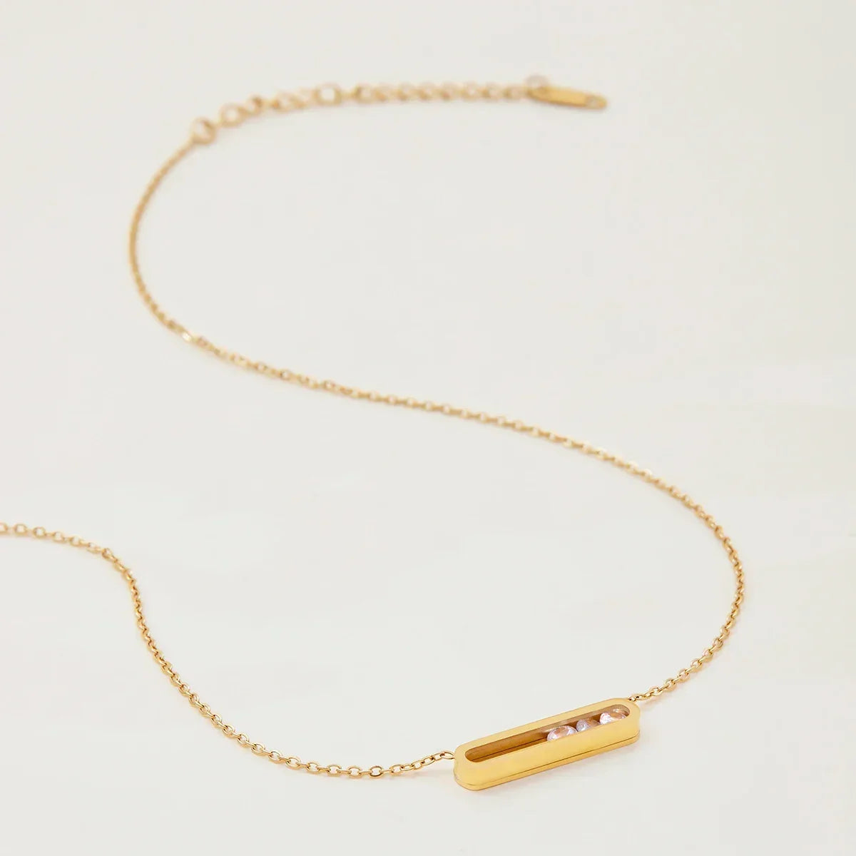 [AuraEcho]Abby Sculpted Gold Pendant
