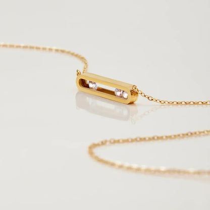 [AuraEcho]Abby Sculpted Gold Pendant