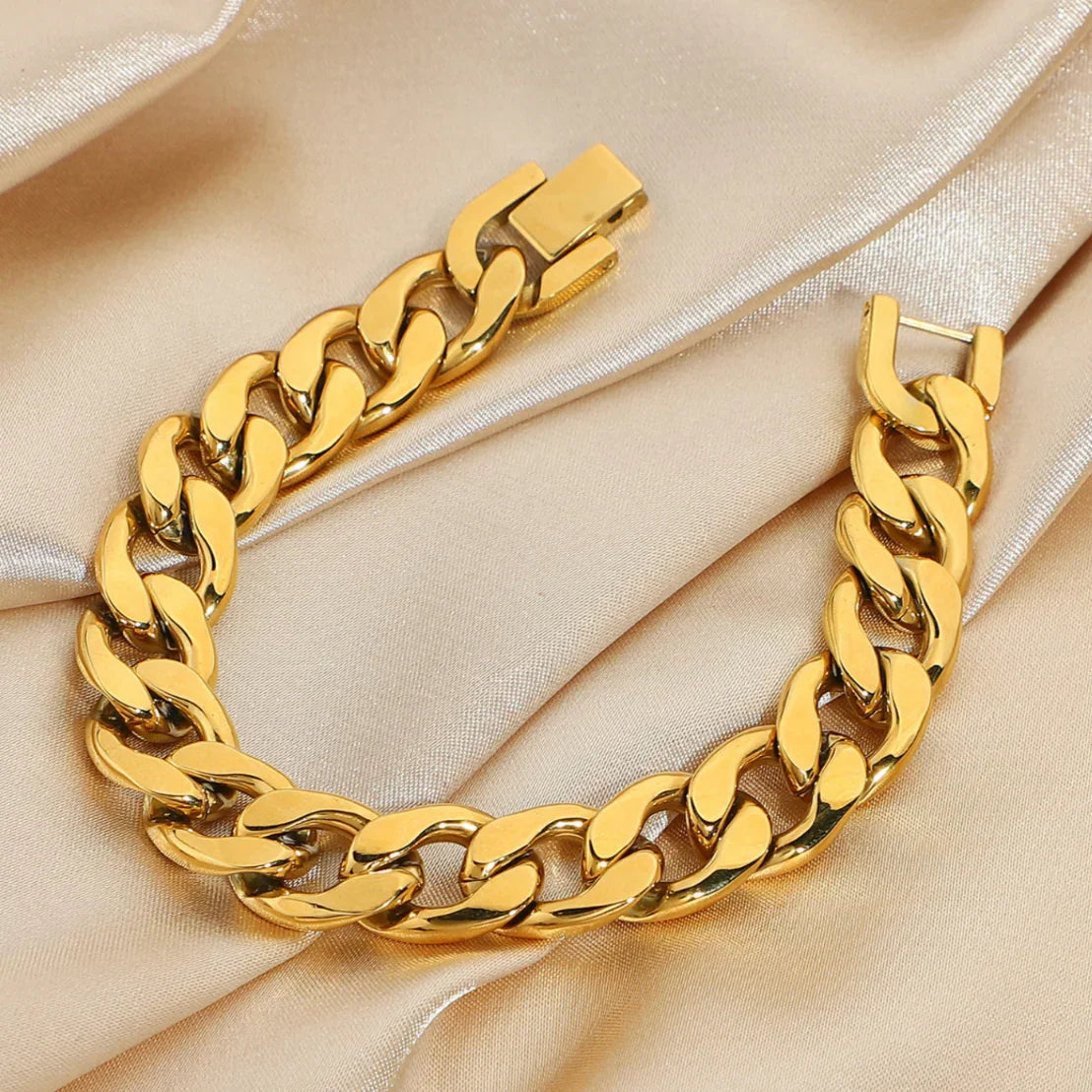 [AuraEcho]Kayle Gold Chain Bracelet